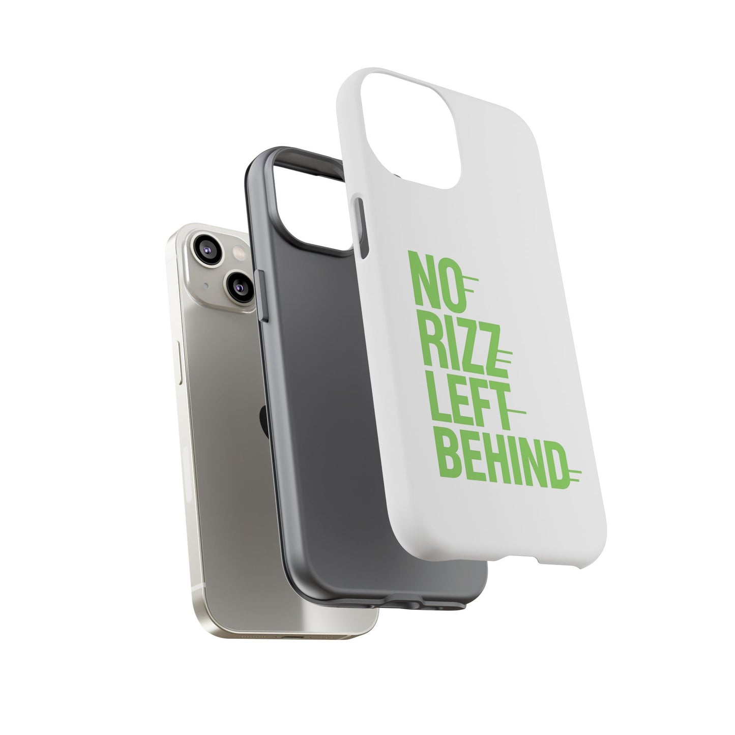 tough cases - no rizz left behind phone case for protection and style