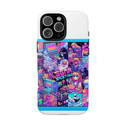 Sigma Sprinting Vibrant Protective Phone Case for Smartphones, 3D Wrap Design with UV Protection, Durable Shock Absorbent Material, Ideal Gift for Anime and Comic Lovers