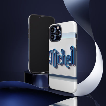 Vibrant 3D Glossy Phone Case in Retro Blue Design Stylish Protection Accessory Compatible with iPhone 13, 14, 15 & 16 – all models including Pro, Pro Max & Plus