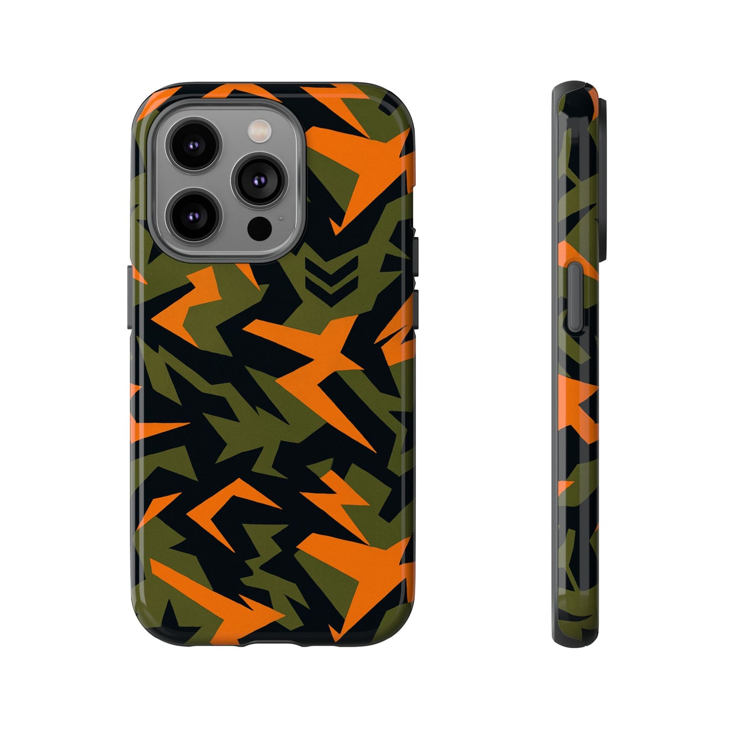 military camouflage 3d wrap protective phone case for bold expression and unique style compatible with iphone 13, 14, 15 & 16 – all models including pro, pro max & plus