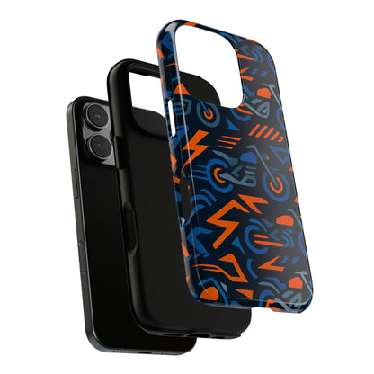 Multicolour 3D Wrap Motorcycle Protective Phone Case – Vibrant Design for Stylish Protection Compatible with iPhone 13, 14, 15 & 16 – all models including Pro, Pro Max & Plus