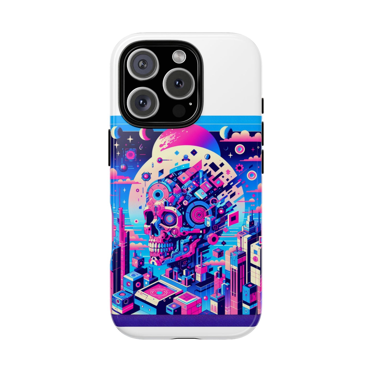 skibidi state certified protective phone case for anime lovers, durable 3d wrap design, uv protected, stylish shock absorbing silicone liner