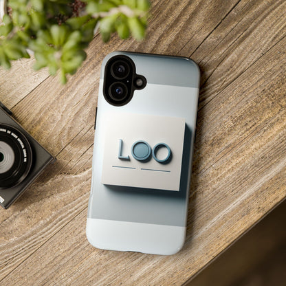 Leo Blue Anime Retro Comic Style Shockproof Phone Case for Men and Women with Vibrant 3D Wrap Design