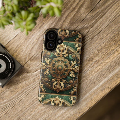 Pattern Image 2 Vibrant Comic Style Phone Case for Men and Women with Ornate Baroque Design Compatible with iPhone 13, 14, 15 & 16 – all models including Pro, Pro Max & Plus
