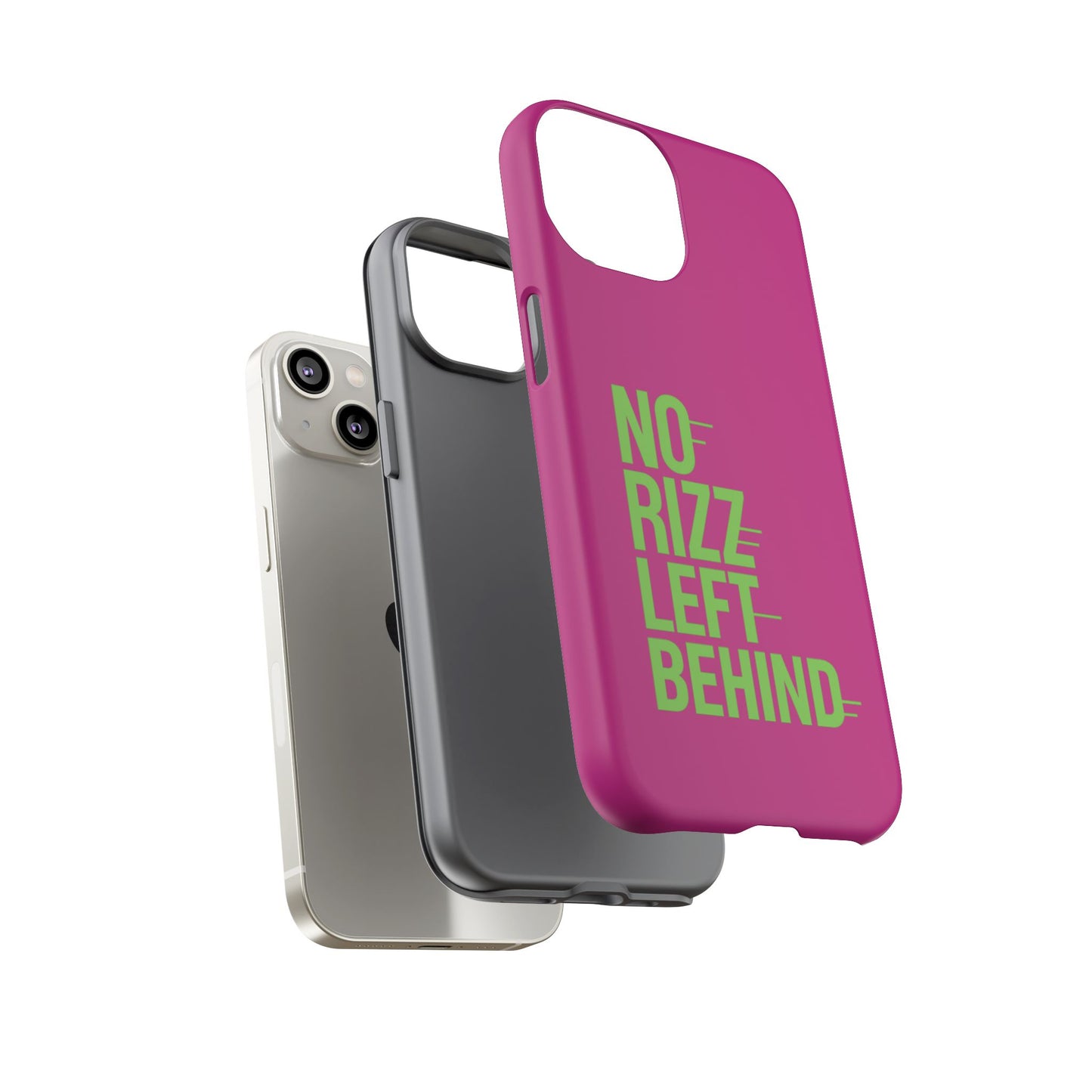 tough cases - no rizz left behind phone case for ultimate protection and style