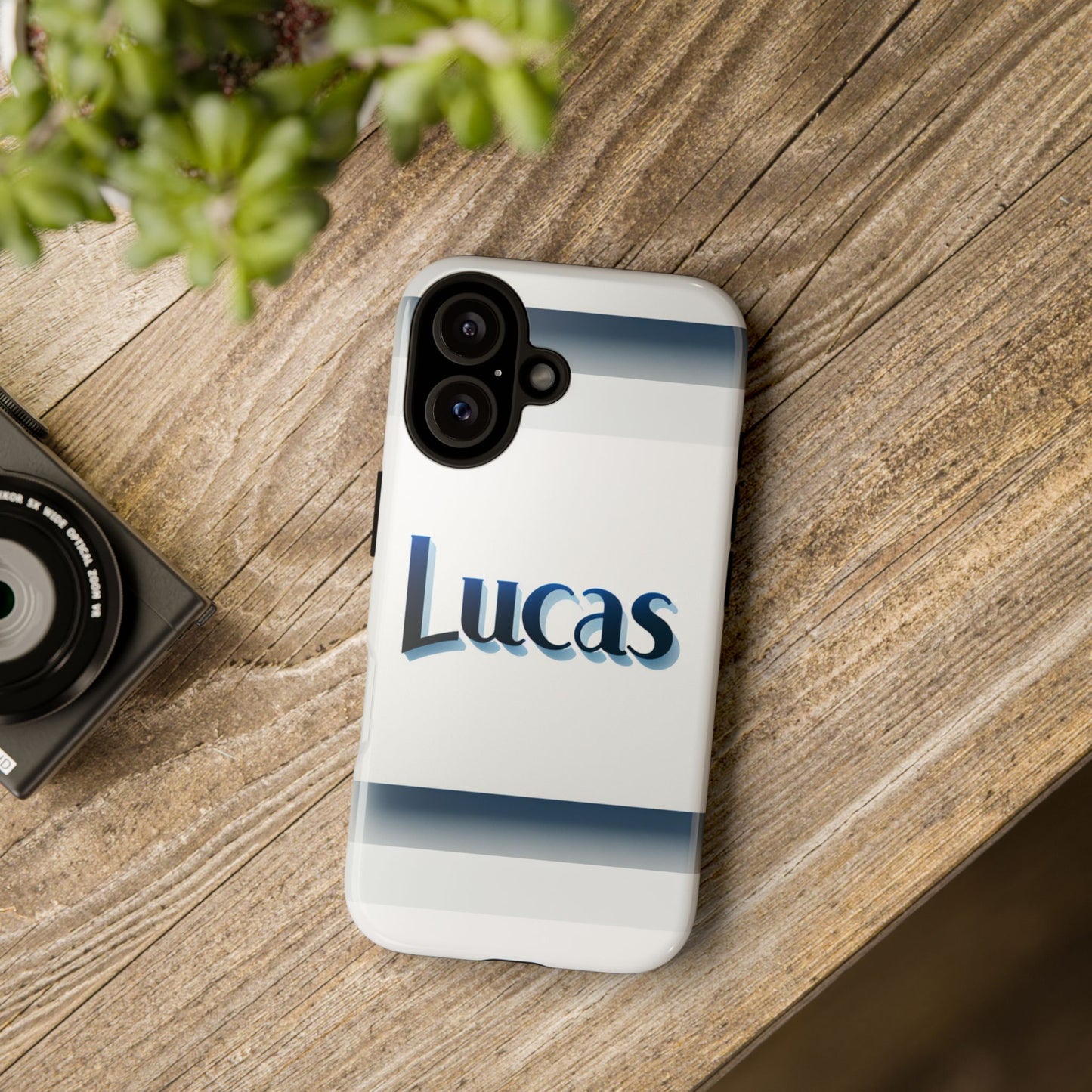 coolname lucas blue 3d wrap protective phone case for smartphones with vibrant anime and comic art design shockproof and uv protected durable tpu cover