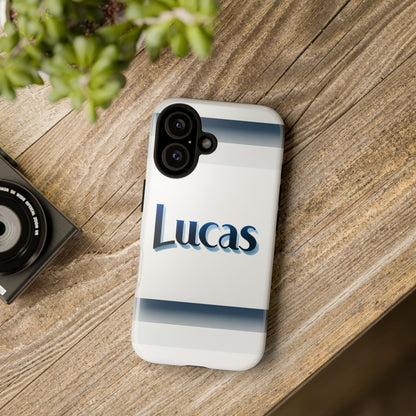 Coolname Lucas Blue 3D Wrap Protective Phone Case for Smartphones with Vibrant Anime and Comic Art Design Shockproof and UV Protected Durable TPU Cover