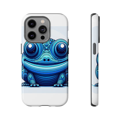 Vibrant 3D Animal-Inspired Phone Case in Blue for Stylish Protection and Unique Expression Compatible with iPhone 13, 14, 15 & 16 – all models including Pro, Pro Max & Plus