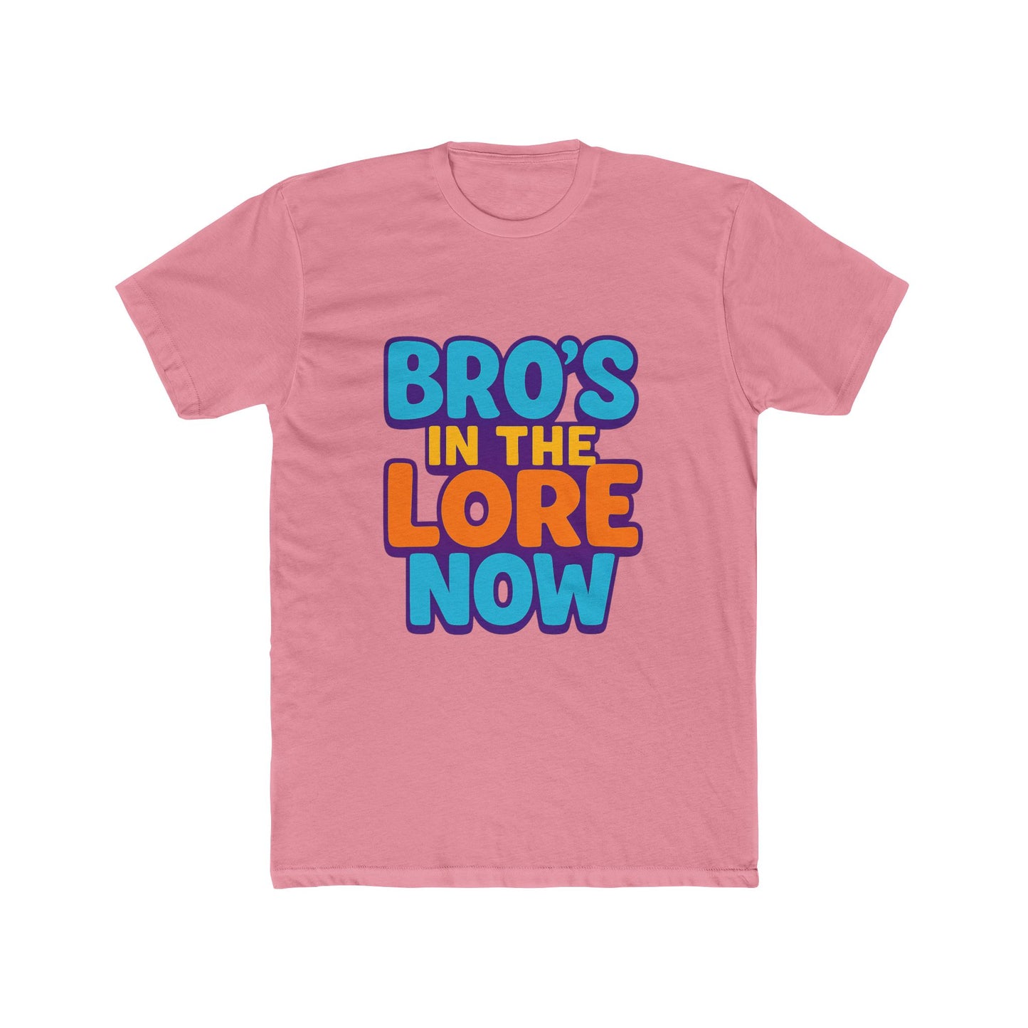 bro's in the lore now unisex t-shirt - funny meme art for gamers, meme lovers, unique gift & decor