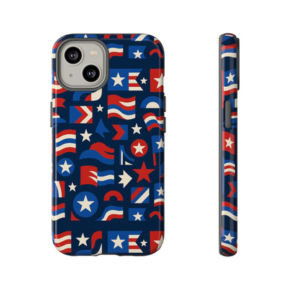 Multicolour Retro Abstract Protective Phone Case with 3D Wrap Design for Unique Style – Compatible with iPhone 13, 14, 15 & 16 – All Models Including Pro, Pro Max & Plus