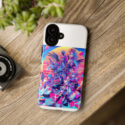 Zero Npc Energy Vibrant 3D Protective Phone Case for Anime Lovers