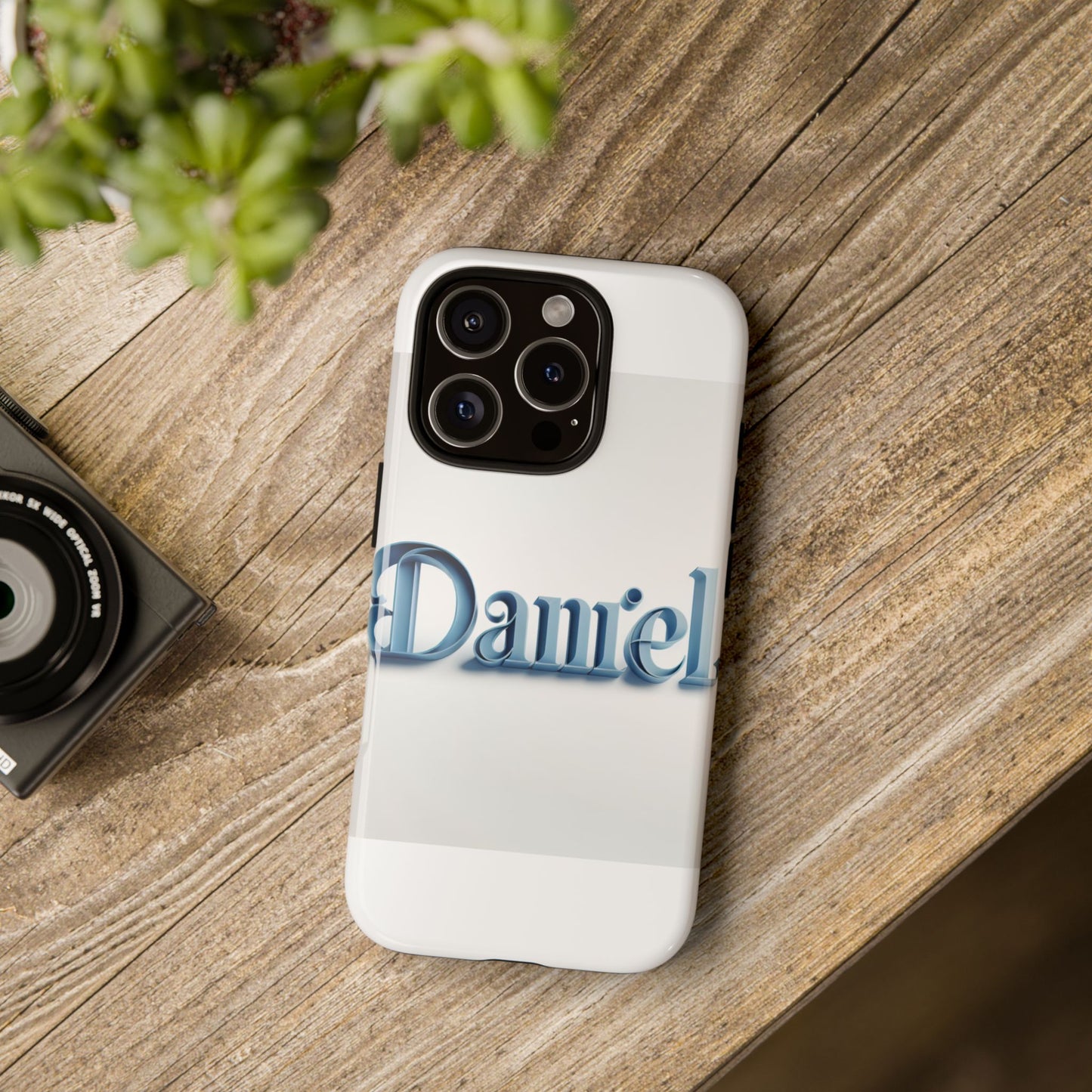 vibrant 3d wrap protective phone case in blue lettering stylish design for unique accessory lovers compatible with iphone 13, 14, 15 & 16 – all models including pro, pro max & plus