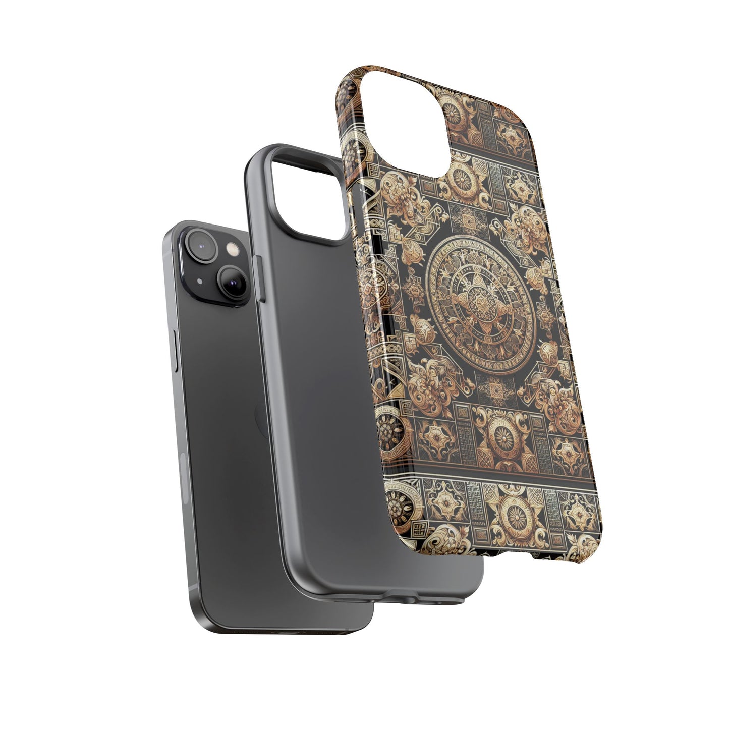 pattern image 8 vibrant 3d anime comic phone case for men women with gothic steampunk style compatible with iphone 13, 14, 15 & 16 – all models including pro, pro max & plus