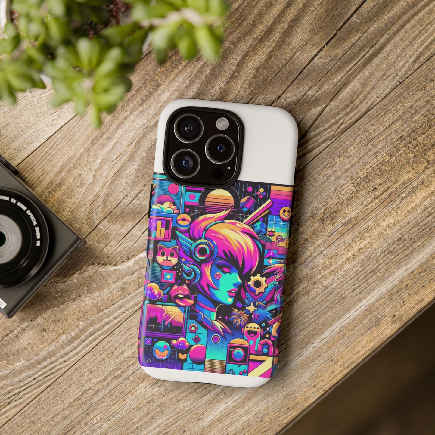 no riz still hits 3d wrap protective phone case for anime lovers, durable shock absorption, uv protected, unique style for smartphones