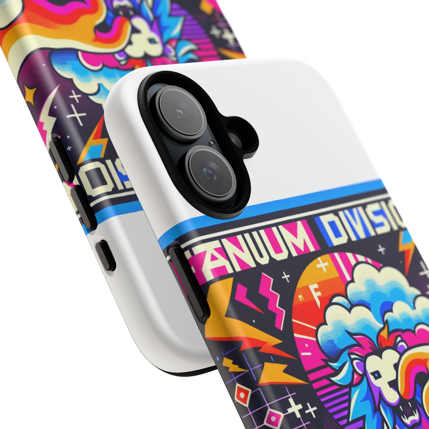 fanum irs division protective phone case with 3d wrap design, uv protected, durable shock absorption, ideal gift for anime and comic culture fans