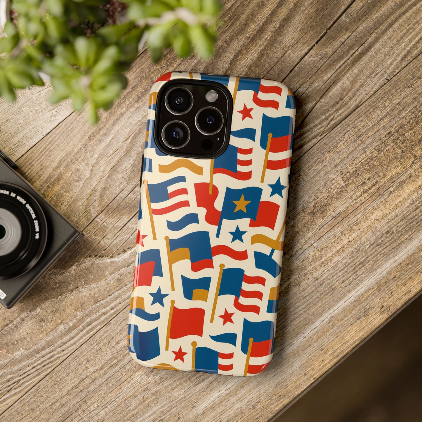 multicolour flag print protective phone case – stylish durable design for unique self-expression compatible with iphone 13, 14, 15 & 16 – all models including pro, pro max & plus
