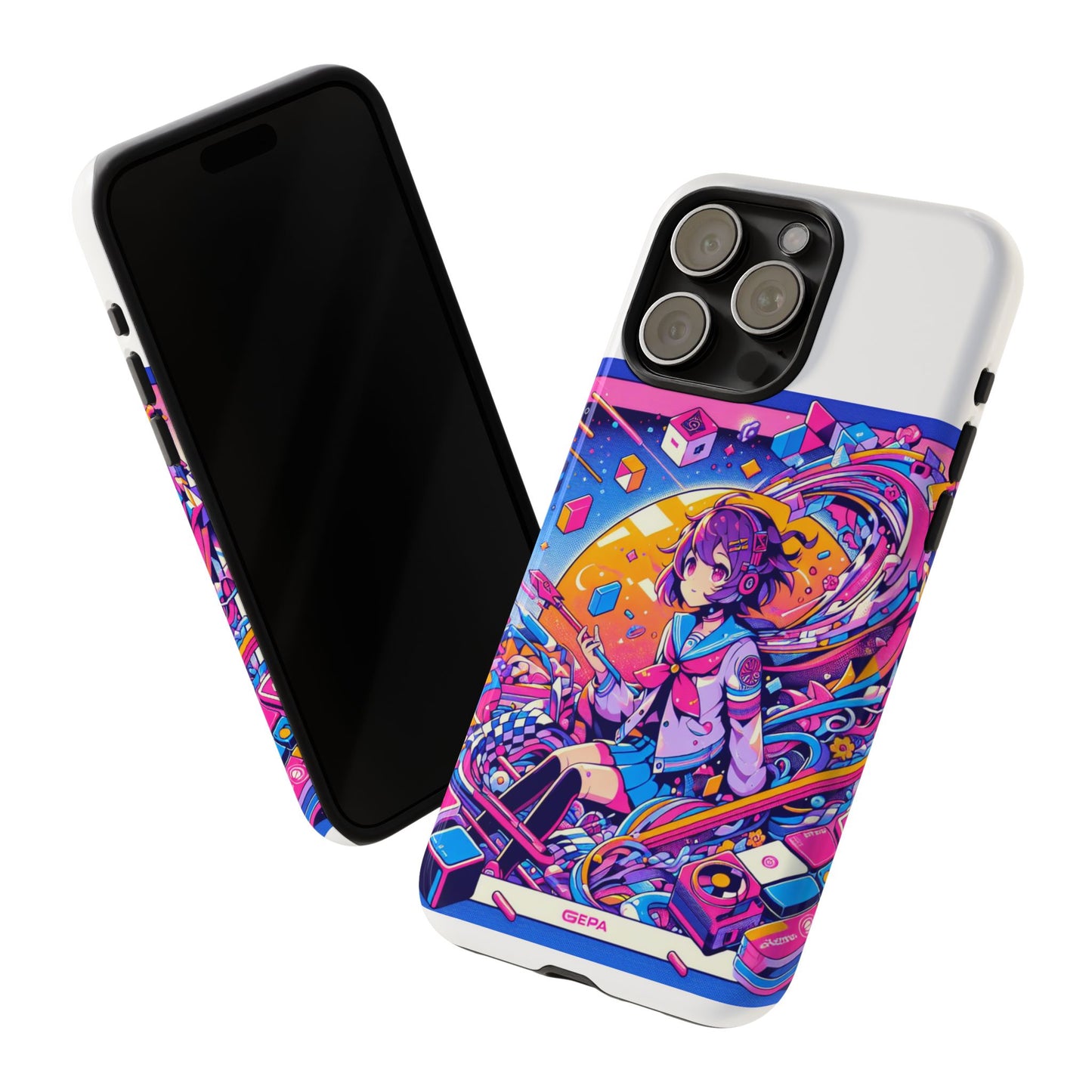 skibidi system update protective phone case for anime fans