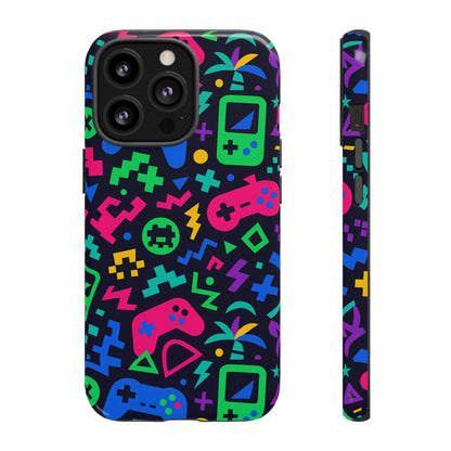 Vibrant 3D Gaming Design Protective Phone Case for Creative Expression and Stylish Protection, Compatible with iPhone 13, 14, 15 & 16 – all models including Pro, Pro Max & Plus