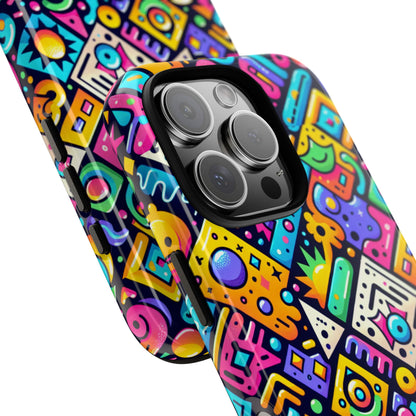 Pattern Image 2 Vibrant 3D Phone Case for Anime and Comic Fans Stylish Protection for Smartphones Compatible with iPhone 13, 14, 15 & 16 – all models including Pro, Pro Max & Plus