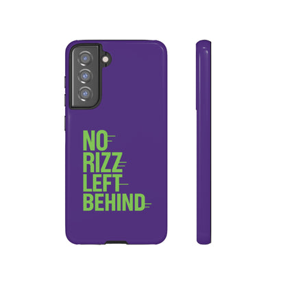 Tough Phone Case - No Rizz Left Behind - Durable, Stylish Protection for Active Lifestyles - Impact-Resistant, Dual Layer, Shock-Absorbing TPU - Perfect Gift for Tech Lovers
