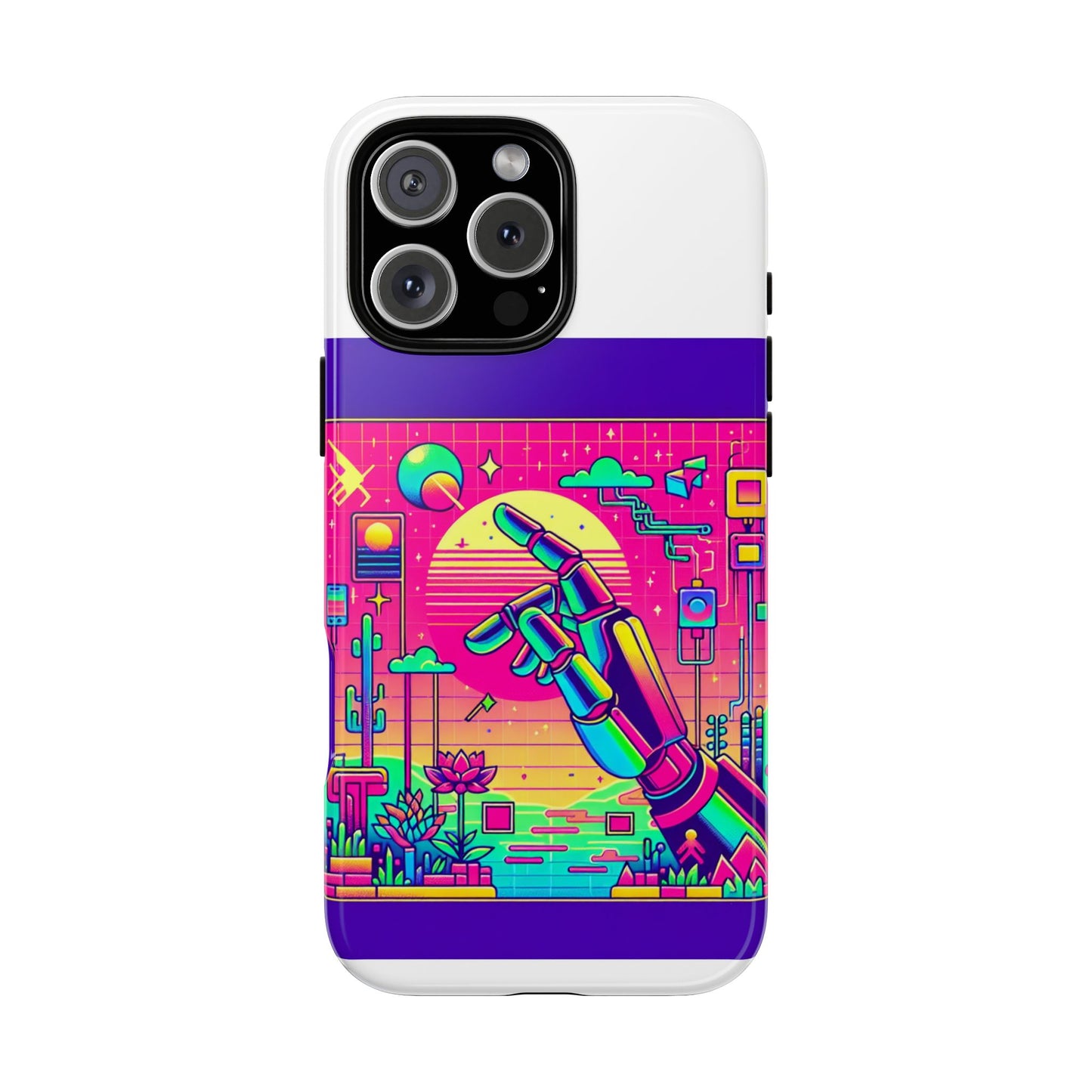 touch grass technician 3d wrap protective phone case