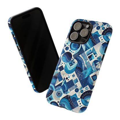 Pattern Image 2 Retro Anime Comic Phone Case for Men Women and Teens Compatible with iPhone 13, 14, 15 & 16 – All Models Including Pro, Pro Max & Plus