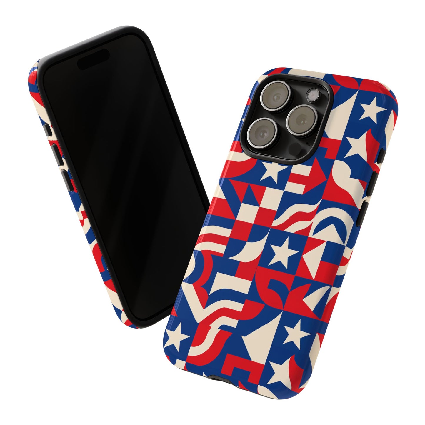 vibrant geometric 3d wrap protective phone case in multicolour design for stylish protection - ideal for men and women, compatible with iphone 13, 14, 15 & 16 – all models including pro, pro max & plus