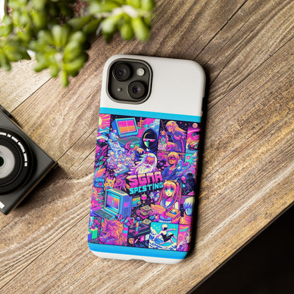 Sigma Sprinting Vibrant Protective Phone Case for Smartphones, 3D Wrap Design with UV Protection, Durable Shock Absorbent Material, Ideal Gift for Anime and Comic Lovers