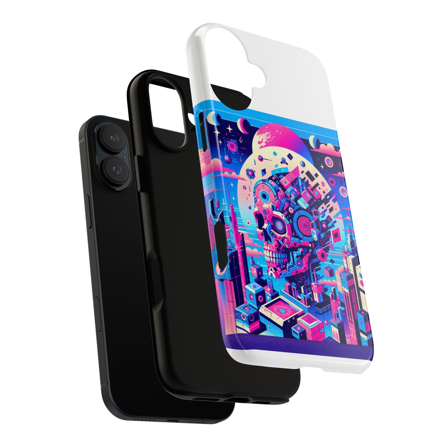skibidi state certified protective phone case for anime lovers, durable 3d wrap design, uv protected, stylish shock absorbing silicone liner