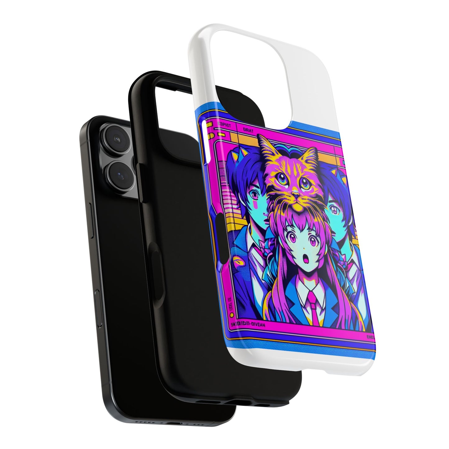skibidi-driven development protective phone case for anime fans, 3d wrap design, durable tpu silicone, uv protected, ideal gift for birthdays and holidays
