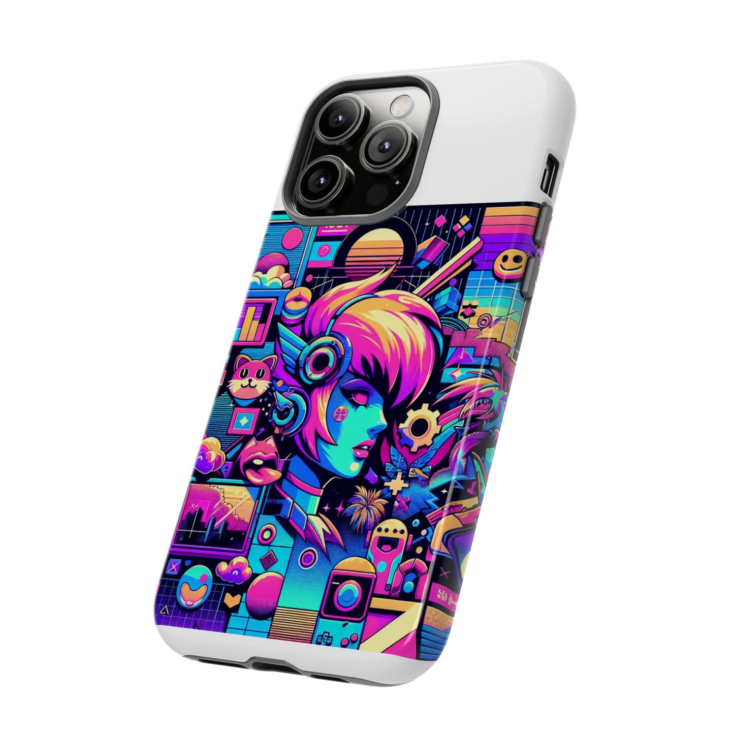 no riz still hits 3d wrap protective phone case for anime lovers, durable shock absorption, uv protected, unique style for smartphones