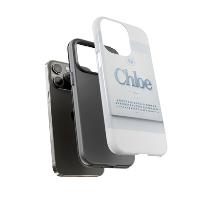 Vibrant 3D Protective Phone Case with Playful Blue Alphabet Design Stylish Accessory for Self-Expression Compatible with iPhone 13, 14, 15 & 16 – all models including Pro, Pro Max & Plus