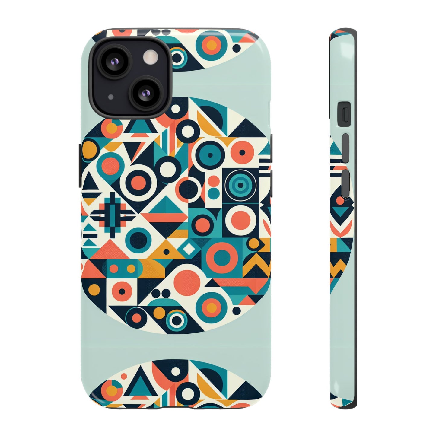pattern image vibrant 3d anime comic phone case for men women