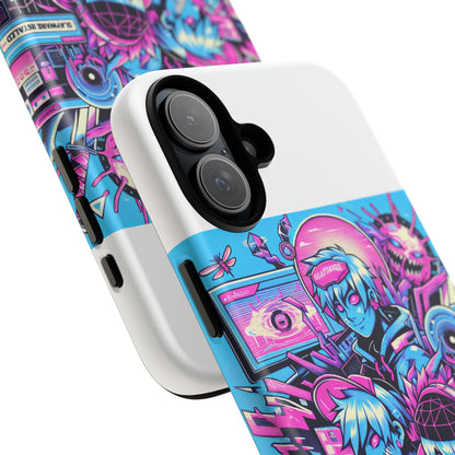 Slayware Installed Protective Phone Case with 3D Wrap Design for Anime and Comic Culture Lovers