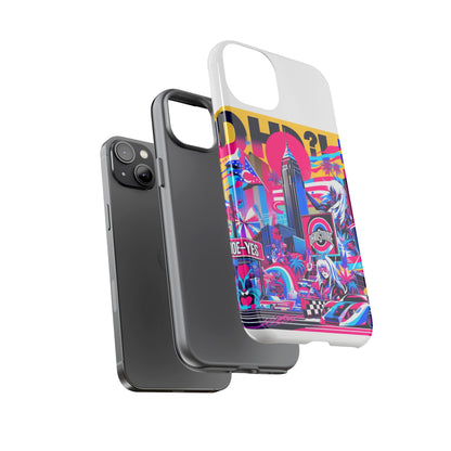 Ohio More Like Oh-Yes Protective Phone Case for Smartphones, 3D Wrap Design, UV Protected, Shock Absorbing, Ideal Gift for Anime and Comic Lovers