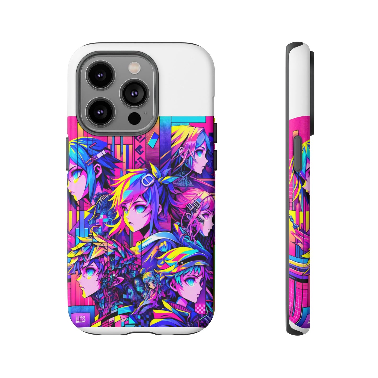 cap-free culture protective phone case with 3d wrap design, durable silicone liner, uv resistant, ideal gift for anime and comic fans