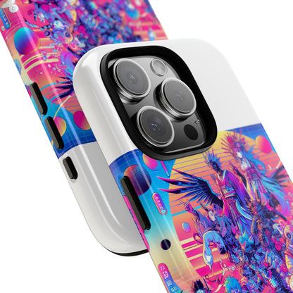 Zero Npc Energy Vibrant 3D Protective Phone Case for Anime Lovers