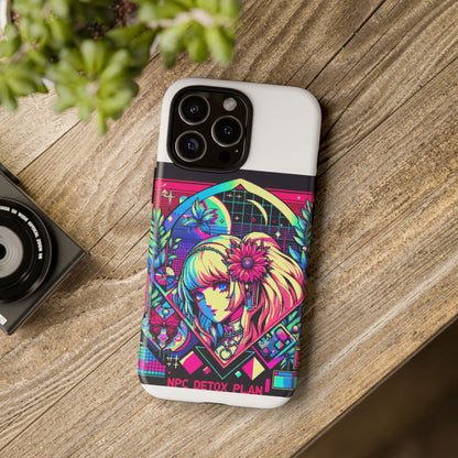 Npc Detox Plan - Vibrant Protective Phone Case for Anime and Comic Lovers, Durable Shock Absorption, UV Protected, Glossy or Matte Finish