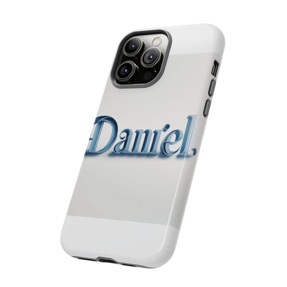 Vibrant 3D Wrap Protective Phone Case in Blue Lettering Stylish Design for Unique Accessory Lovers Compatible with iPhone 13, 14, 15 & 16 – all models including Pro, Pro Max & Plus
