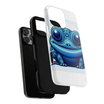 Vibrant 3D Animal-Inspired Phone Case in Blue for Stylish Protection and Unique Expression Compatible with iPhone 13, 14, 15 & 16 – all models including Pro, Pro Max & Plus