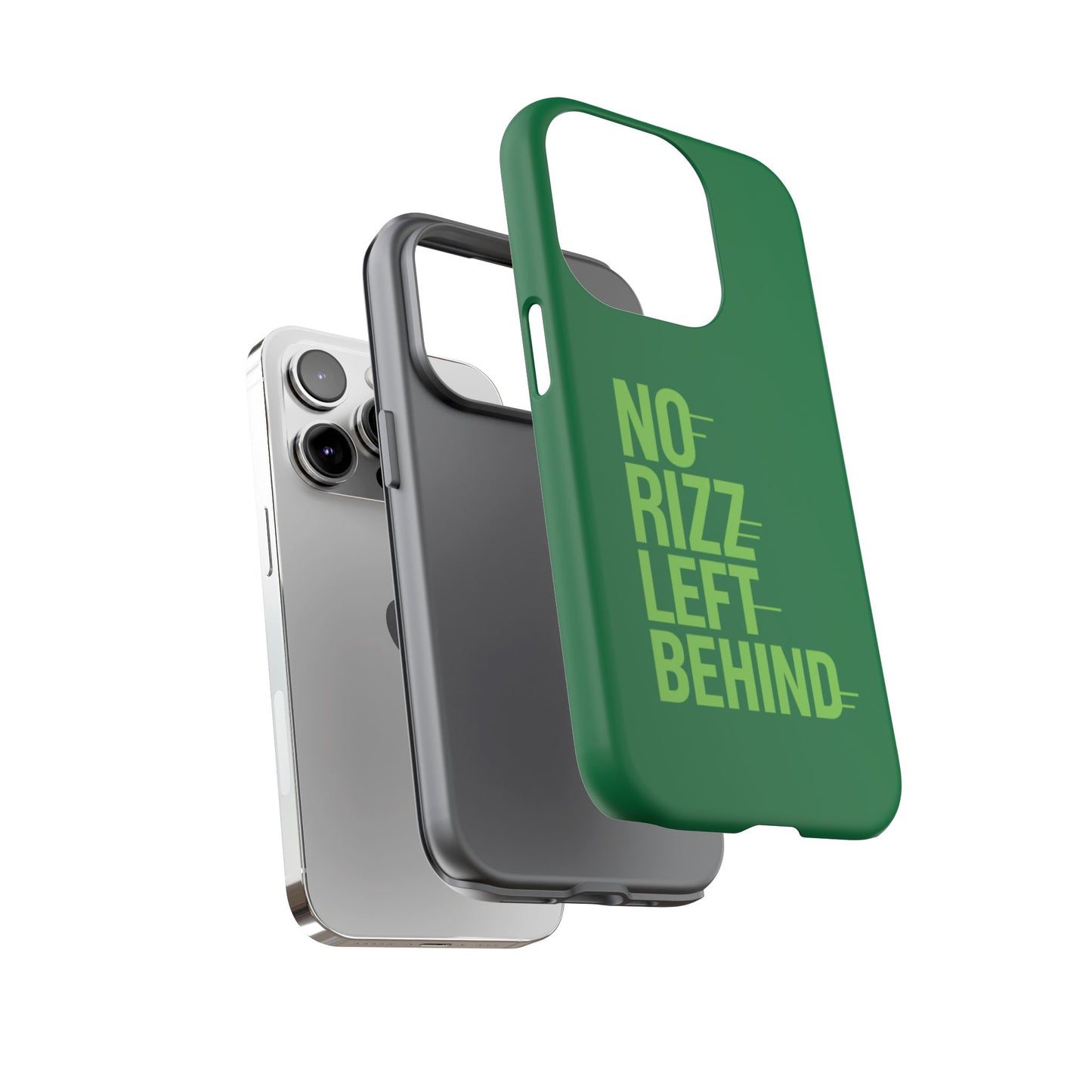 tough cases - no rizz left behind phone case for ultimate protection and style