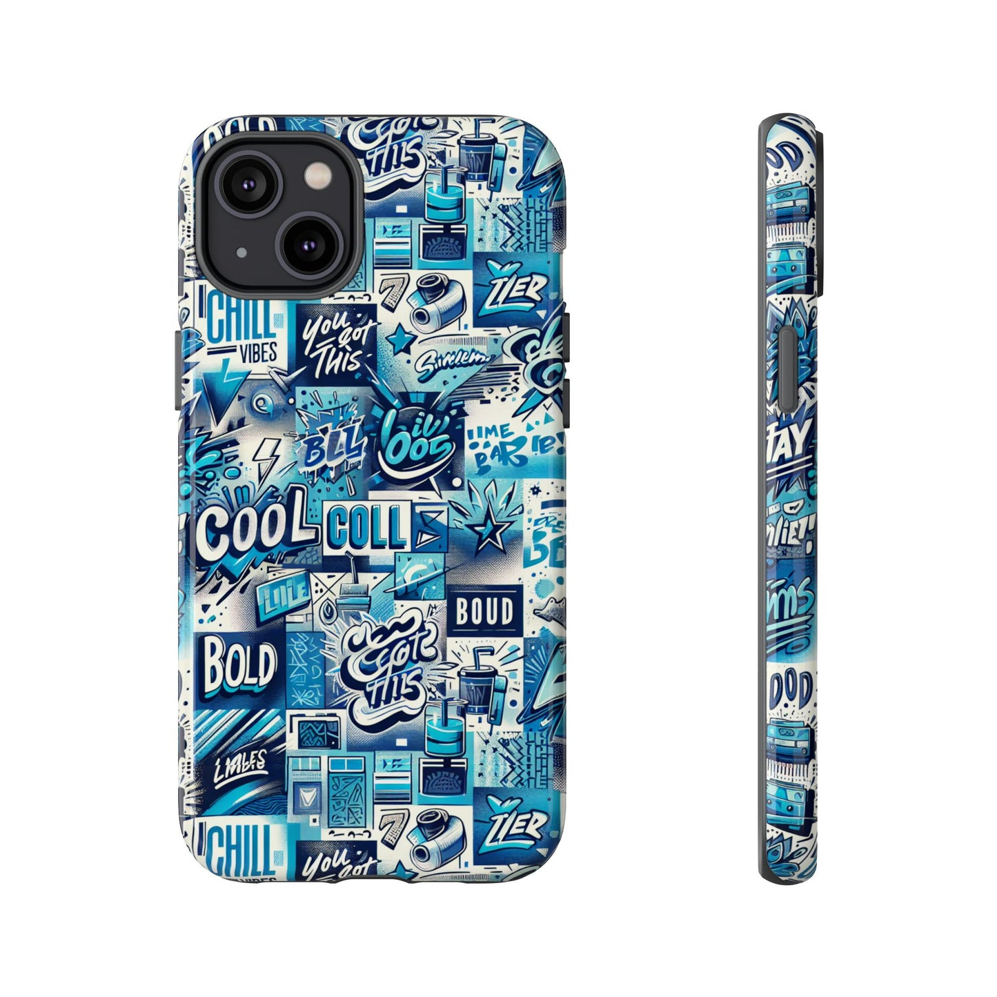 vibrant 3d graphic phone case with playful design for self-expression and stylish protection compatible with iphone 13, 14, 15 & 16 – all models including pro, pro max & plus