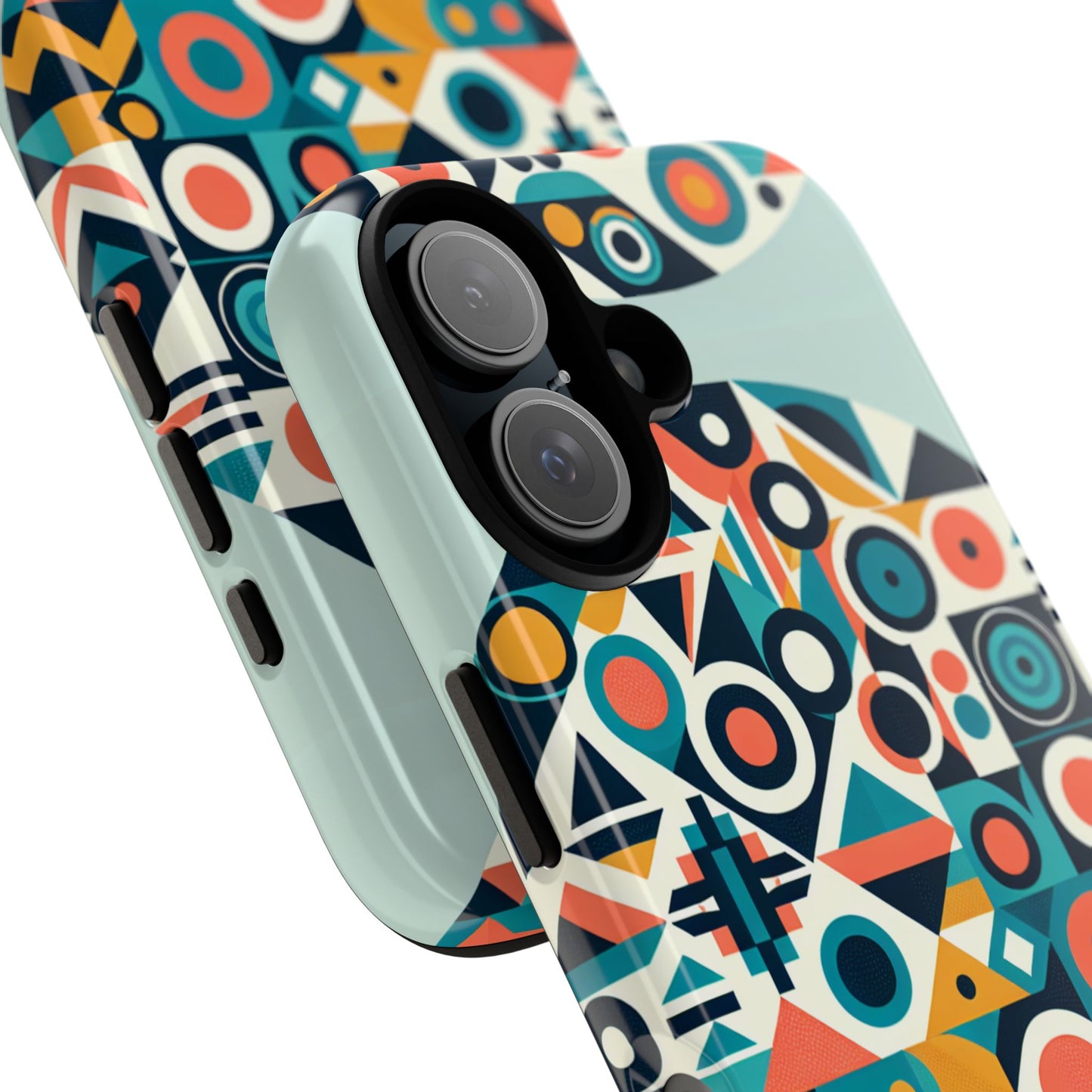 pattern image vibrant 3d anime comic phone case for men women