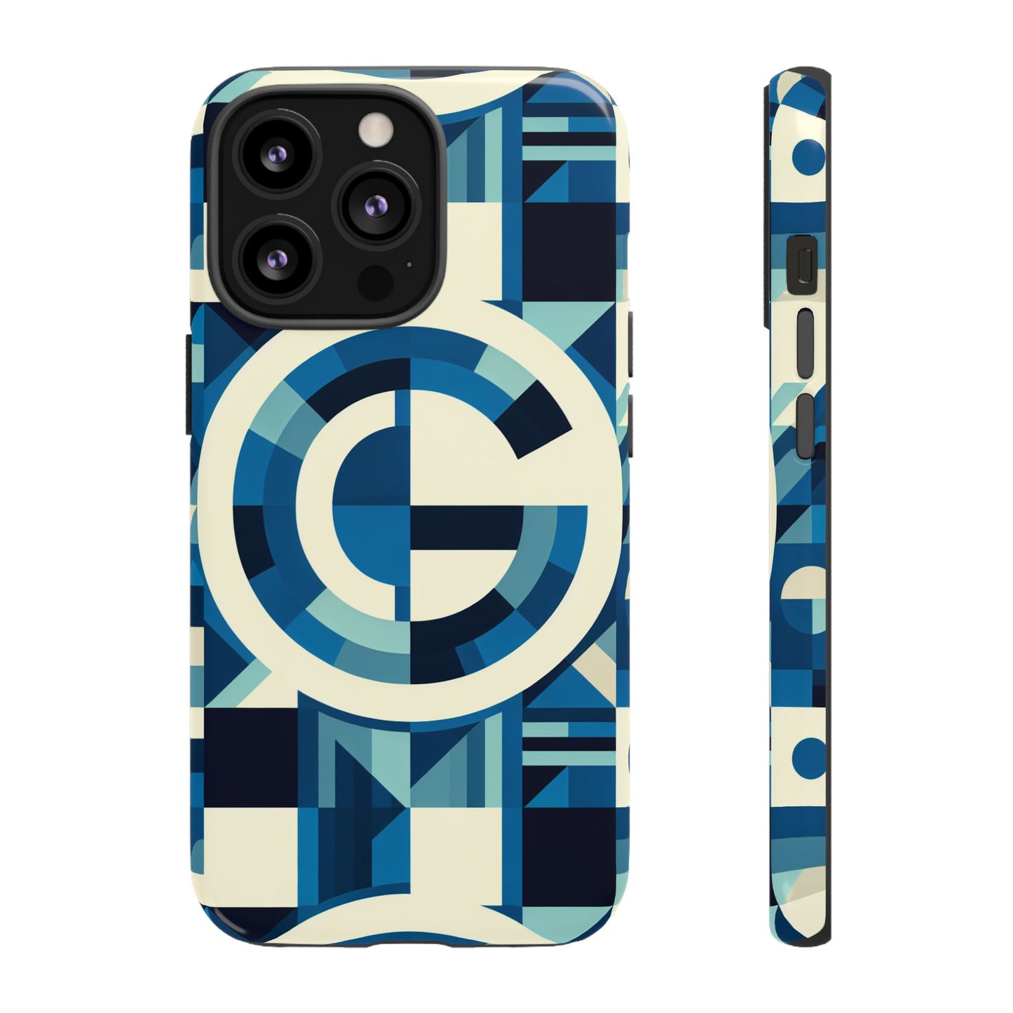 letter blue alphabet g phone case with 3d wrap and shock absorption for kids and teens stylish protective cover for smartphones