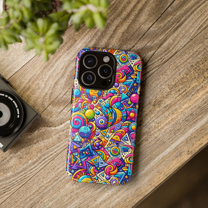 Pattern Image 7 Vibrant Protective Phone Case for Anime and Comic Fans