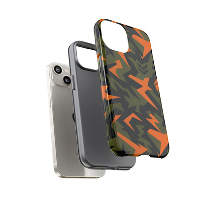 Military Camouflage 3D Wrap Protective Phone Case for Bold Expression and Unique Style Compatible with iPhone 13, 14, 15 & 16 – All Models Including Pro, Pro Max & Plus