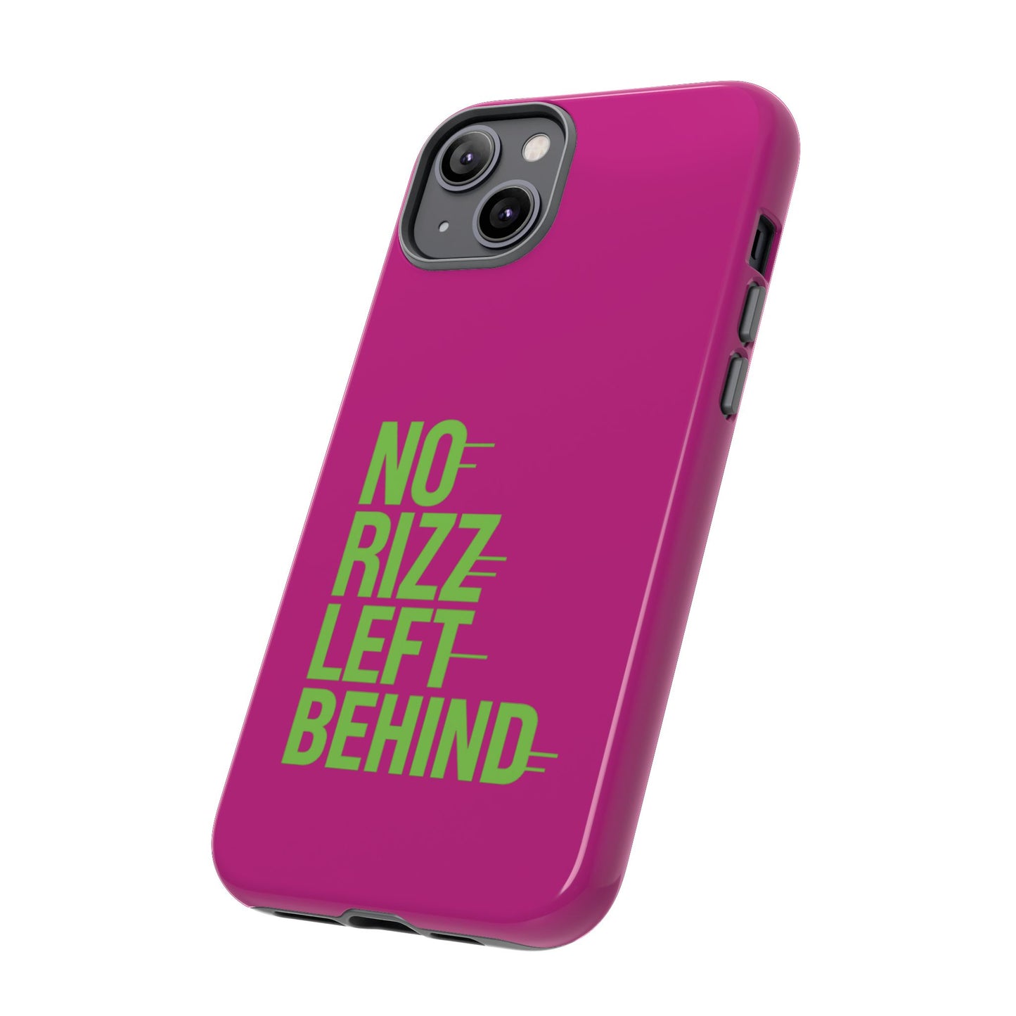 tough cases - no rizz left behind phone case for ultimate protection and style