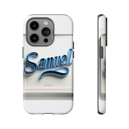 Stylish Blue 3D Wrap Protective Phone Case for Smartphones – Unique Accessory for Creative Individuals Compatible with iPhone 13, 14, 15 & 16 – all models including Pro, Pro Max & Plus