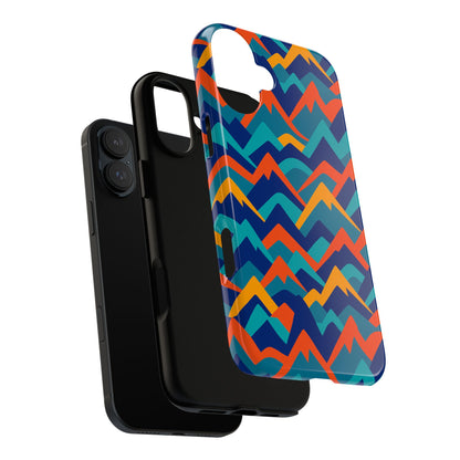 Vibrant 3D Mountain Design Protective Phone Case – Stylish and Durable Cover Compatible with iPhone 13, 14, 15 & 16 – All Models Including Pro, Pro Max & Plus