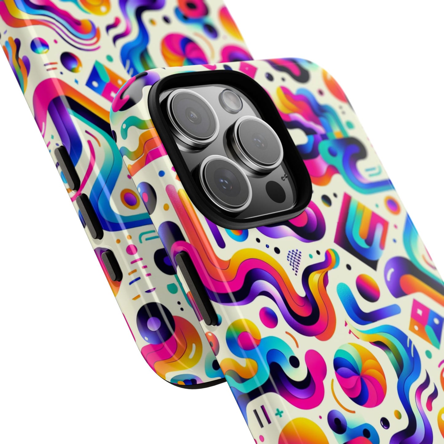 pattern image 7 vibrant 3d wrap phone case for anime and comic style protection